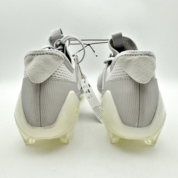 Adidas Mens Adizero Electric.1 Football Cleats US 12 Grey White Athletic NIB - Picture 9 of 12
